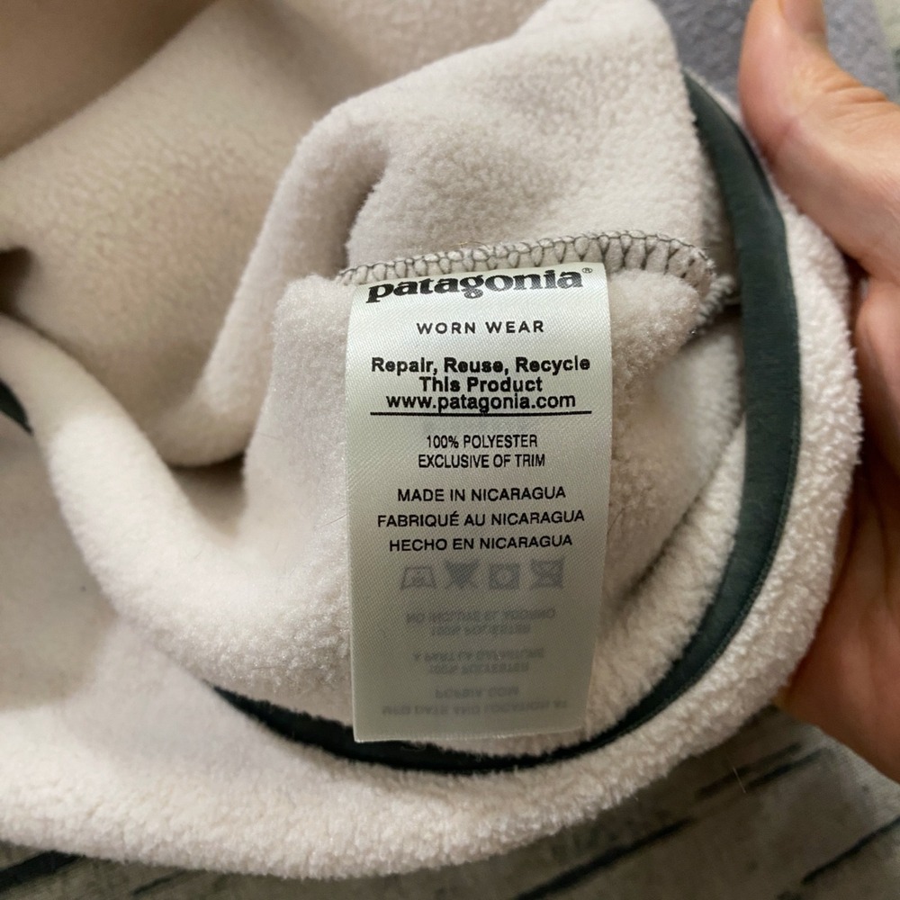 Patagonia Synchilla Fleece Jacket Women's Size M Snap-T Sweater 25455 Colorblock - Picture 10 of 11